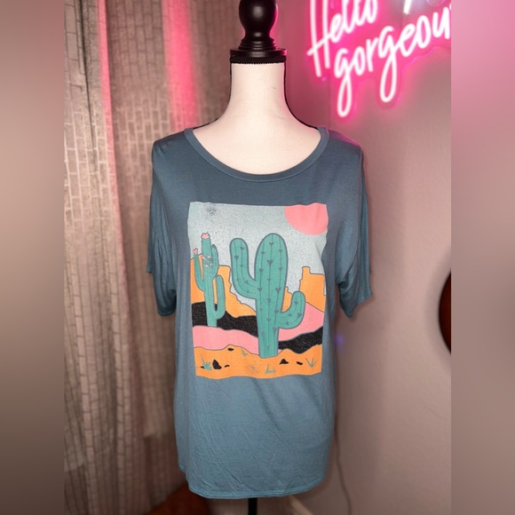 Desert Theme Tee - Picture 2 of 2